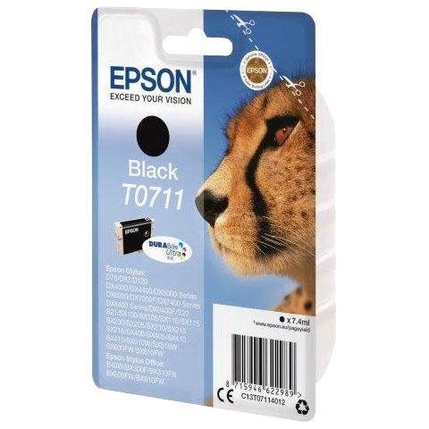 Epson T0711 Original Schwarz C13T07114012 Tintenpatrone