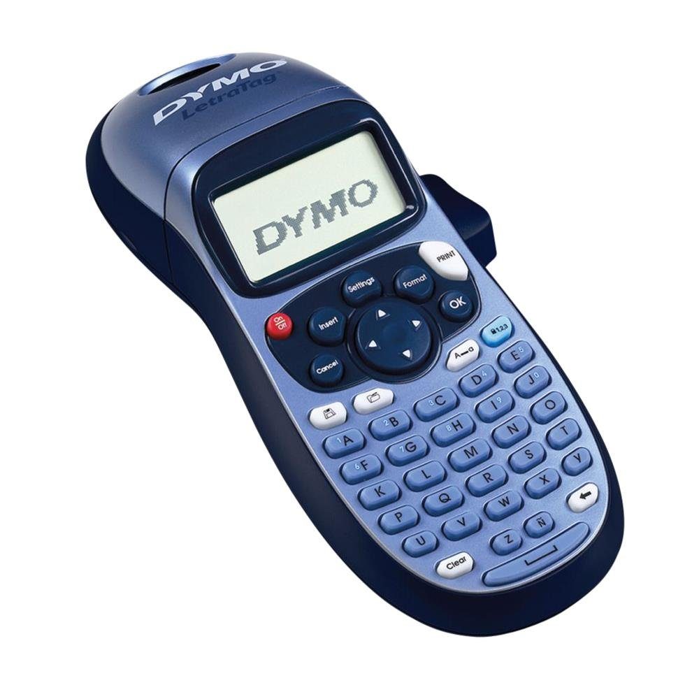 DYMO S0883990 LetraTag LT-100H Etikettendrucker, (Mobiles Beschriftungsgerät Handgerät Blau) | Beschriftungsgeräte
