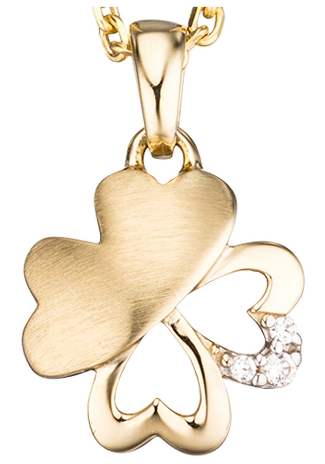 JOBO Kettenanhänger Anhänger Kleeblatt...