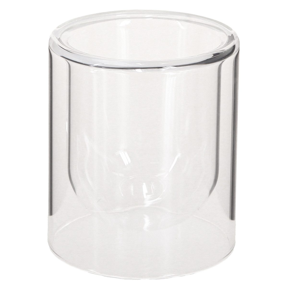 Florists Products Tischvase Runde Glas-Windlichter Teelichthalter Ø8,5cm Dekoration 4er Set, 4 St