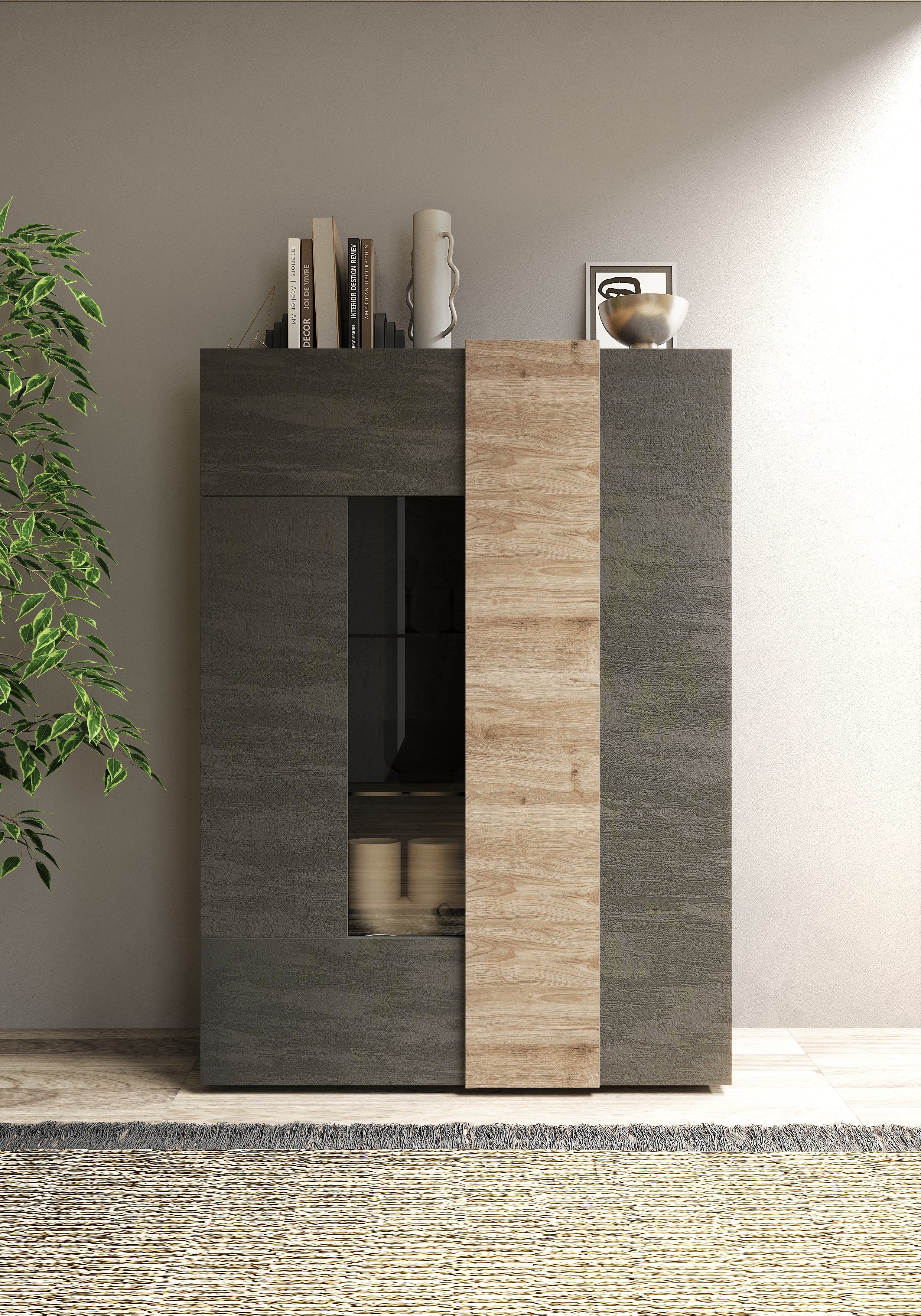 INOSIGN Vitrine Venus, Strauraumvitrine Höhe 168 günstig online kaufen