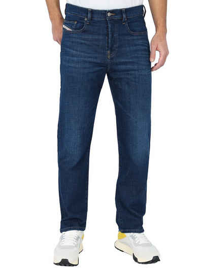 Diesel Straight-Jeans Regular Fit Stretch Hose - D-Viker 09D45