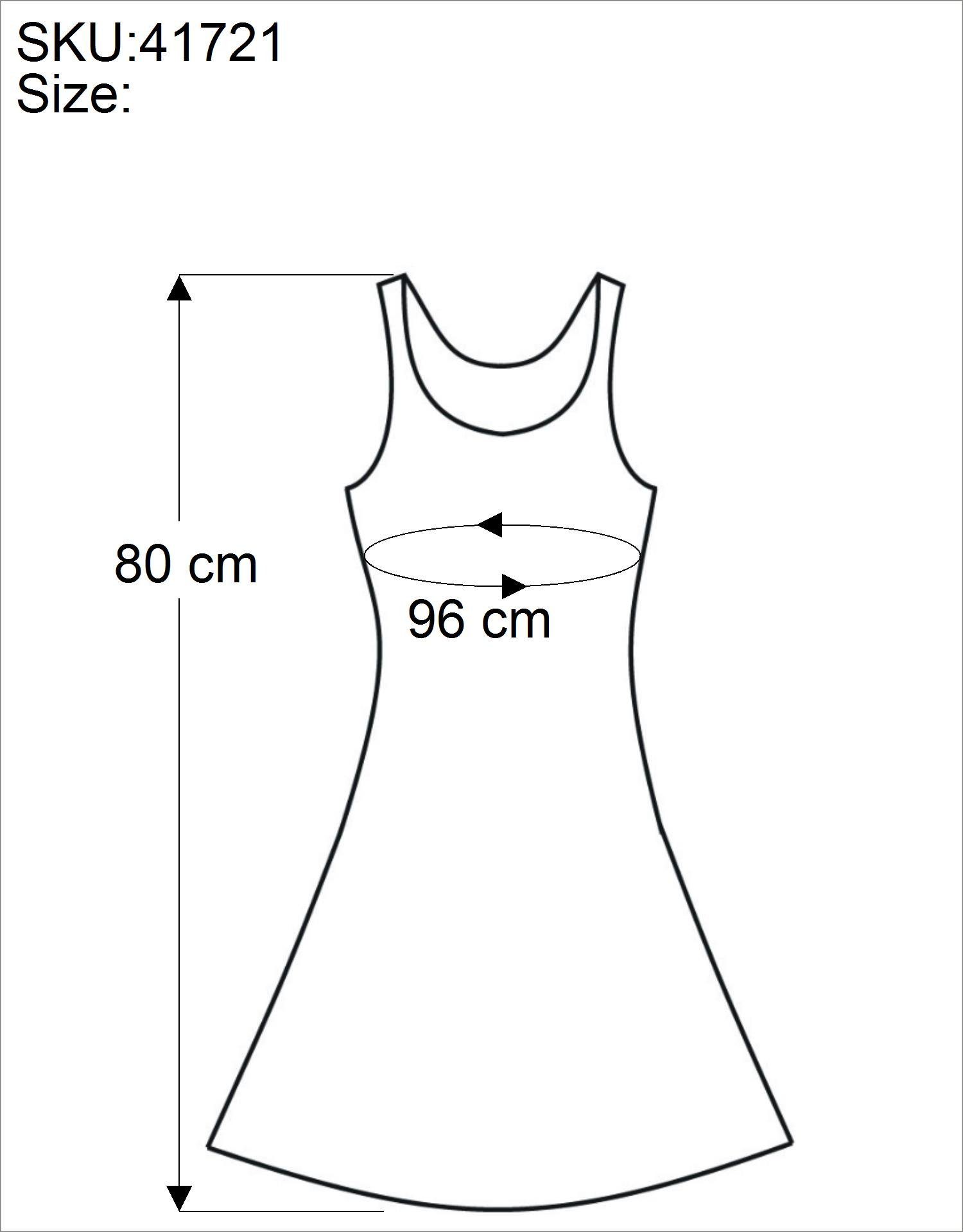 Guru-Shop Midikleid Minikleid mit Ethnodruck - creme Elefant alternative Bekleidung