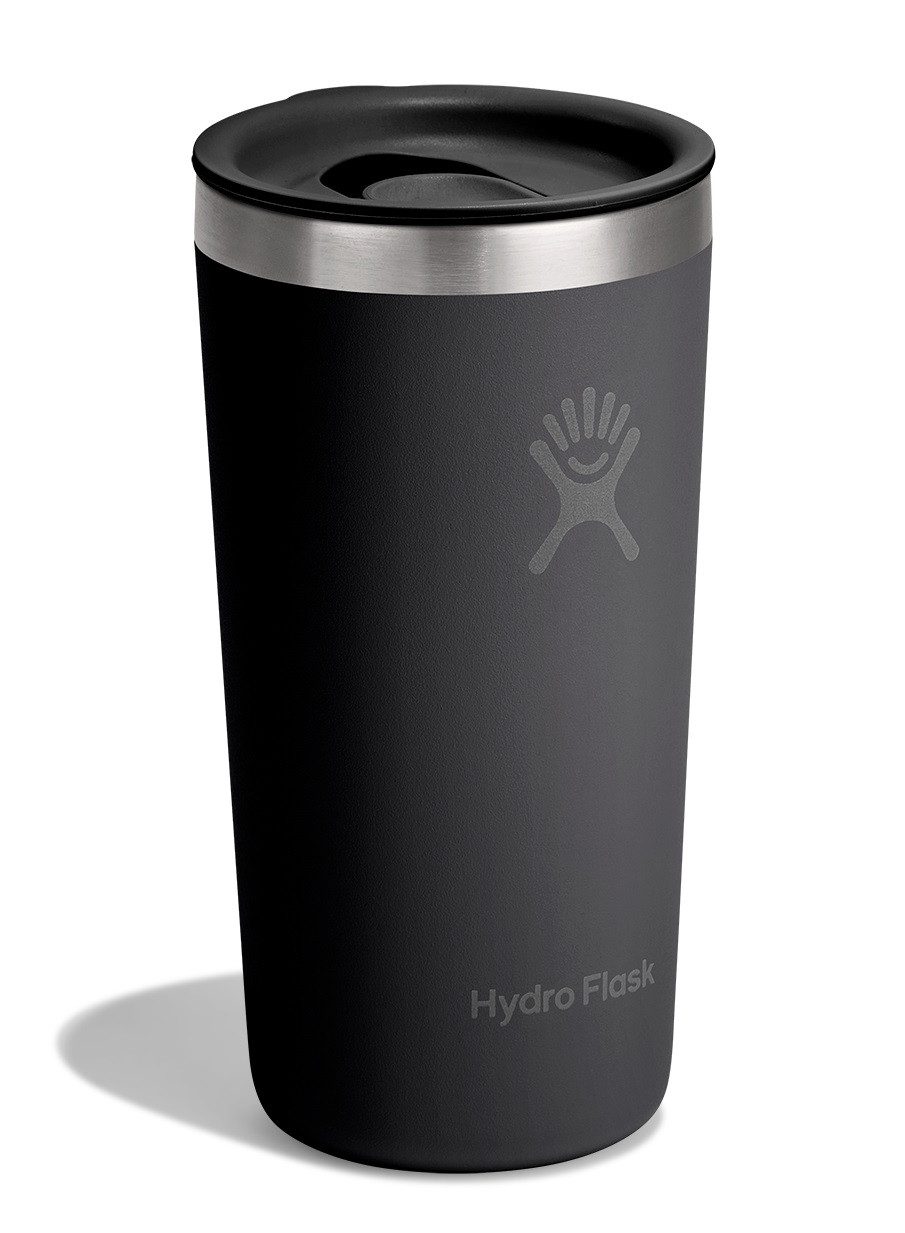 Hydro Flask Thermobecher 12 OZ All Around Tumbler Press-In Lid, 355 ml, 1-tlg., Edelstahl, Kompatibel mit Trinkhalmdeckel und verschließbaren Eindrückdeckel – Bild 2 von 5