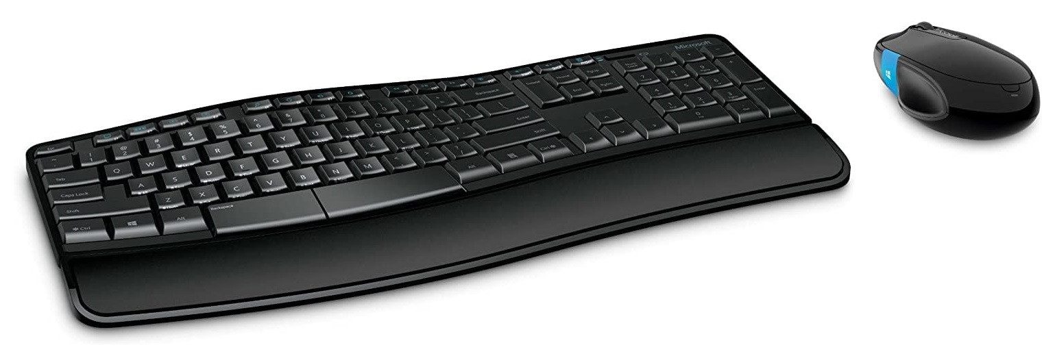 Microsoft Sculpt Comfort Desktop Ergonomic Wireless L3V-00020 -Ungarische QWERTZ Tastatur- und Maus-Set