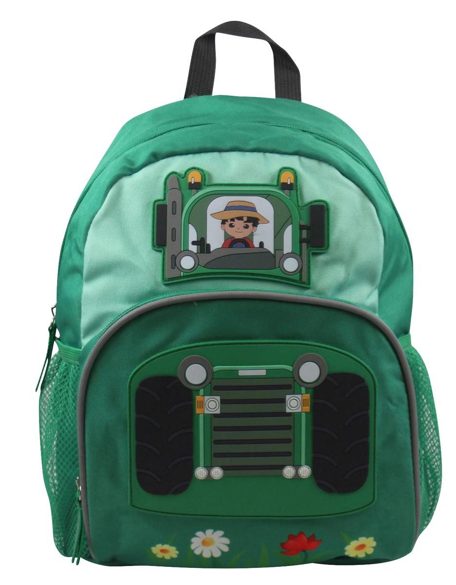 DONAU Schulranzen DONAU 7290842-92 Kinderrucksack Traktor 3D Motiv - 22 x 32 x 11 cm