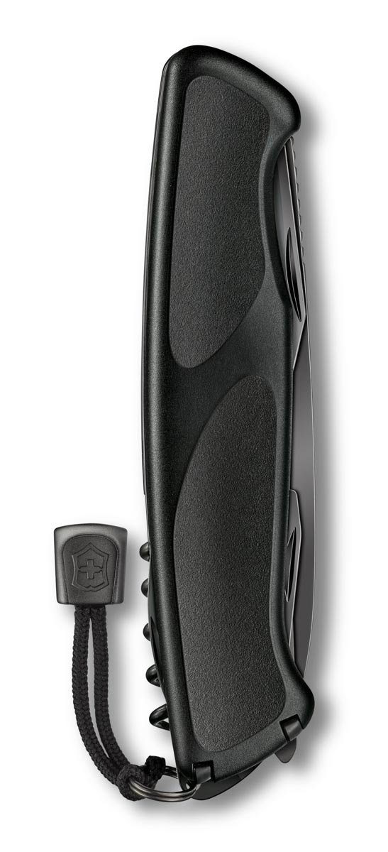 Victorinox Taschenmesser Ranger 55 Onyx 130 mm, Black, schwarz