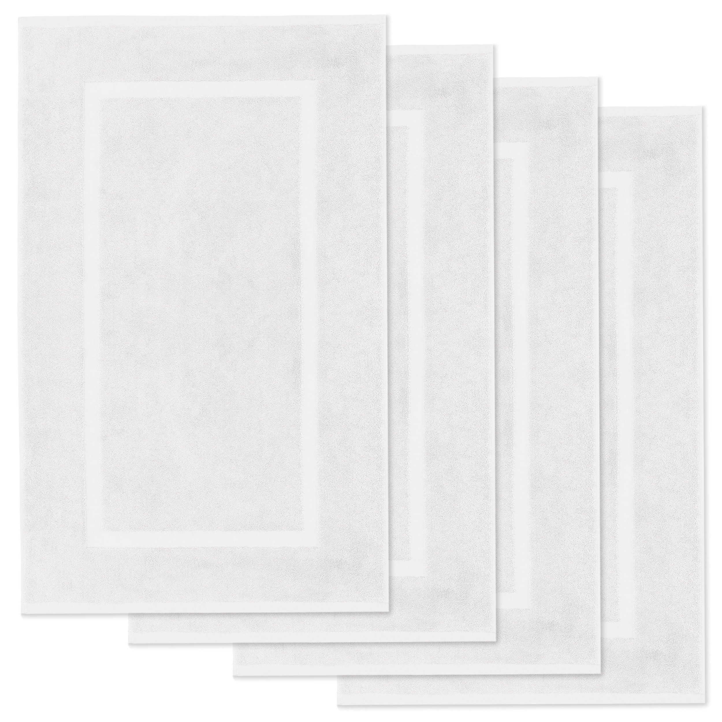 Lavea Badematte 4er Set Elena-Frottierserie 50x80 cm, 100% Baumwolle, 500 g günstig online kaufen