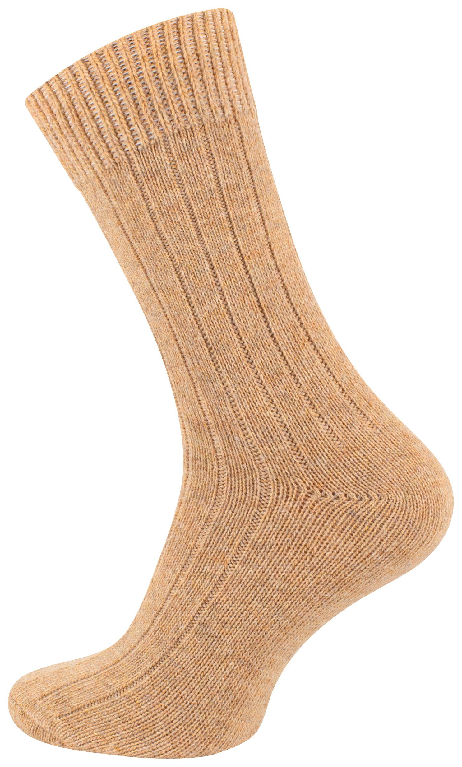 Cotton Prime® Norwegersocken Alpaka Socken (2-Paar) wärmend und weich