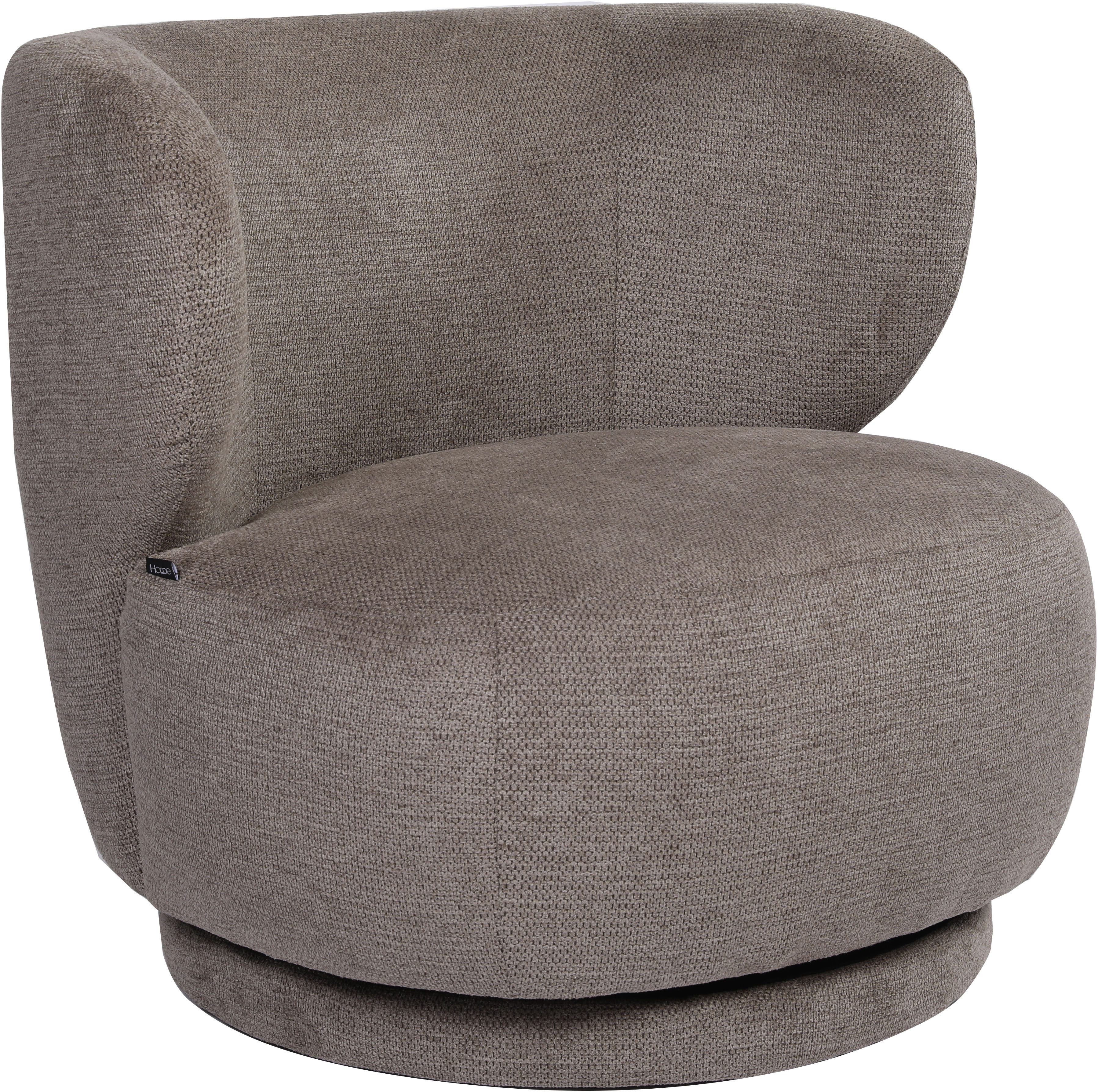 OTTO home Drehsessel ANNELIN, Loungesessel, Clubsessel, 360° drehbar, Struktur-Bezug
