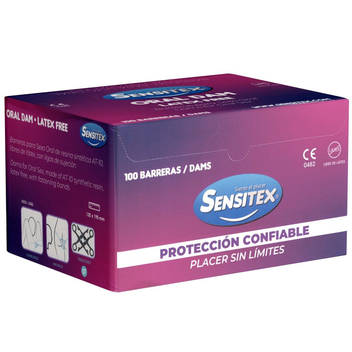 Kondome Oral Dam Latex Free