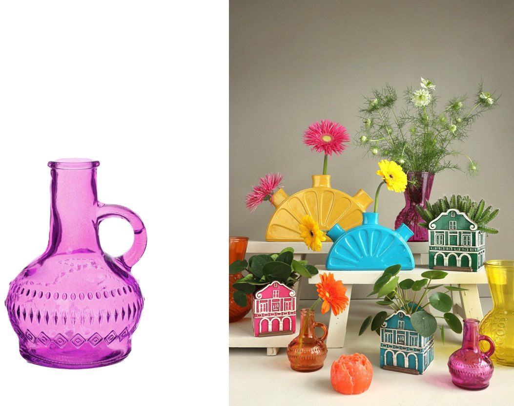 NaDeco Dekovase Glasvase klein "Lille" in günstig online kaufen