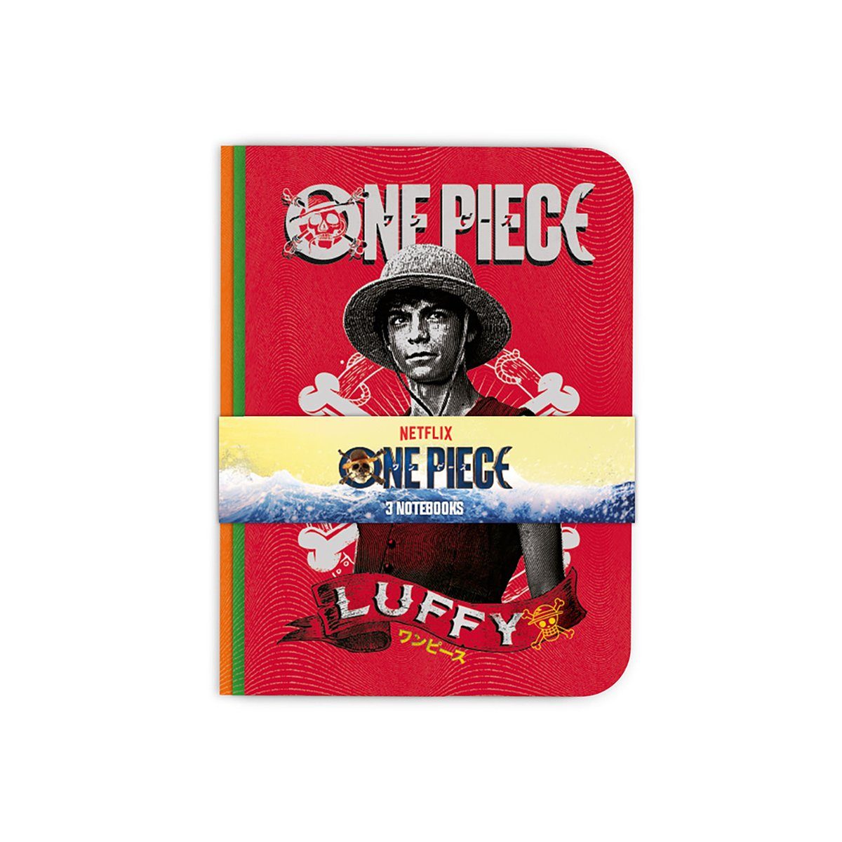 Grupo Erik Schreibgeräteetui One Piece 3er Netflix Notizbücher Live DIN A5 Action Set