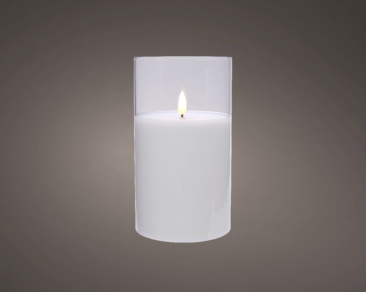 Kaemingk LED-Christbaumkerzen Kaemingk LED Kerze Wachs Indoor 12,5 cm warmweiß
