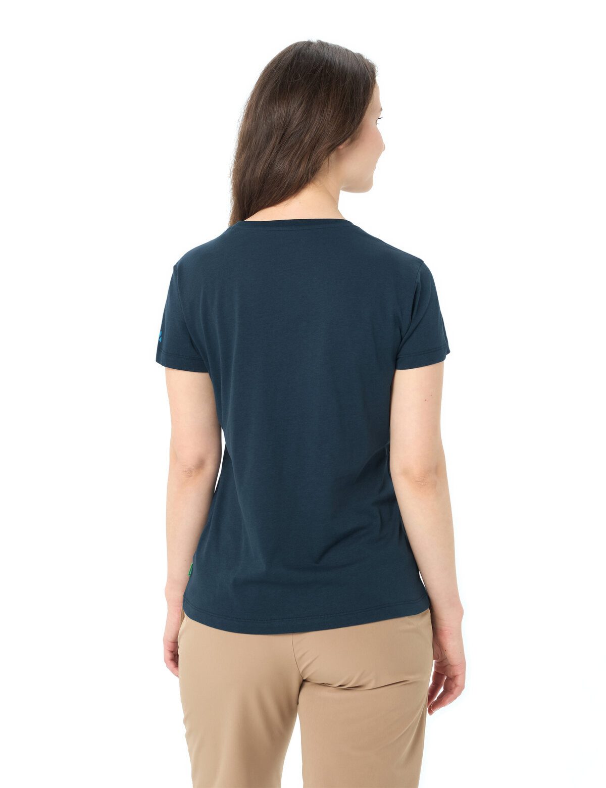 VAUDE Funktionsshirt WOMEN'S CYCLIST T-SHIRT V sportliche Passform, Kurzarm, für Radsport und Outdoor-Aktivitäten