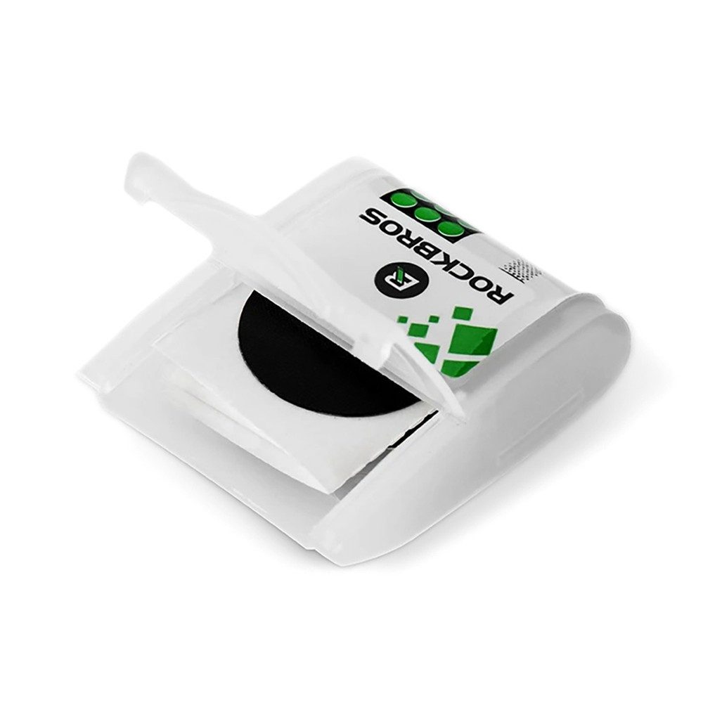 ROCKBROS Fahrrad-Reparaturset Flickzeug Schlauchflicken Pannenhilfe, Spar-Set, 1-St., Ø 2,4 cm selbstklebend, selbstklebend, ohne Kleber, 6 Flicken, nur 11 g