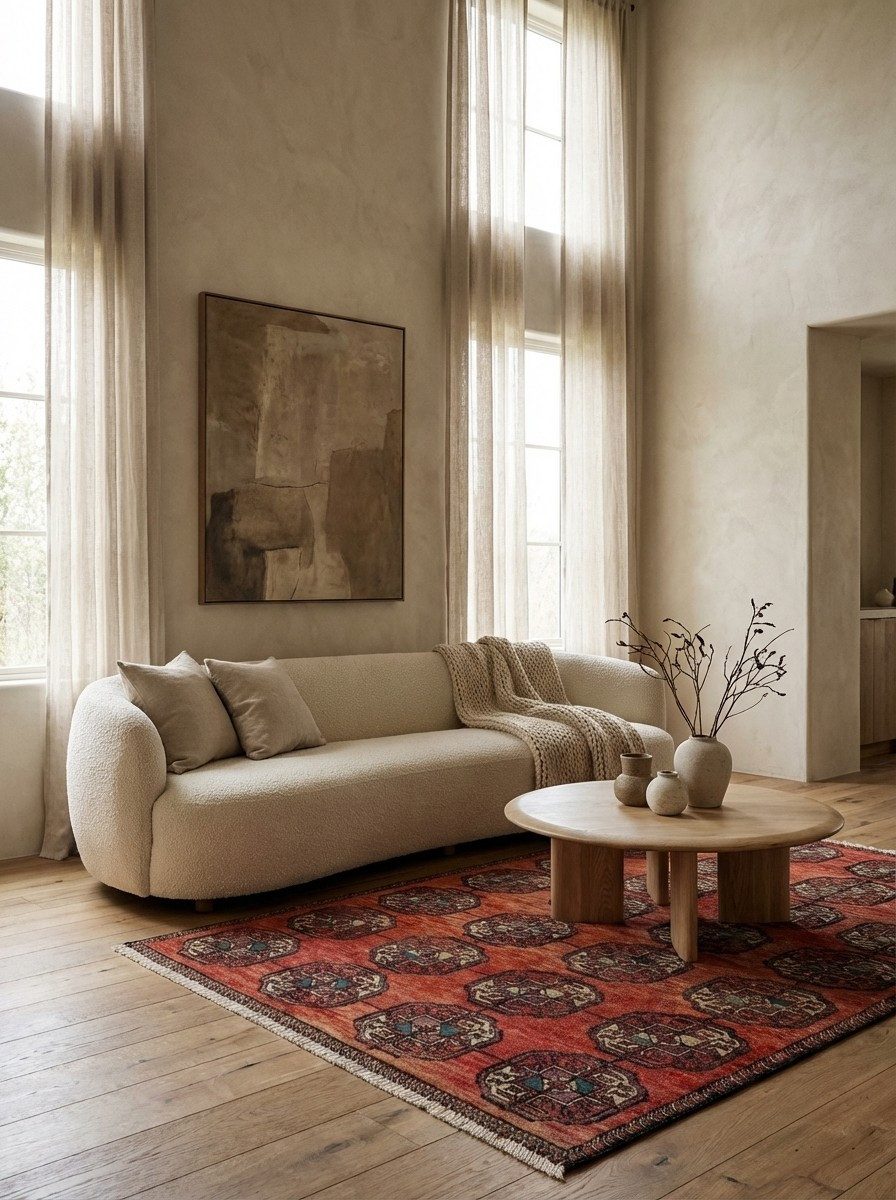 Looma Teppich Heritage Kasra 218x114cm, rechteckig, Höhe: 6 mm, Schurwolle, Unikat
