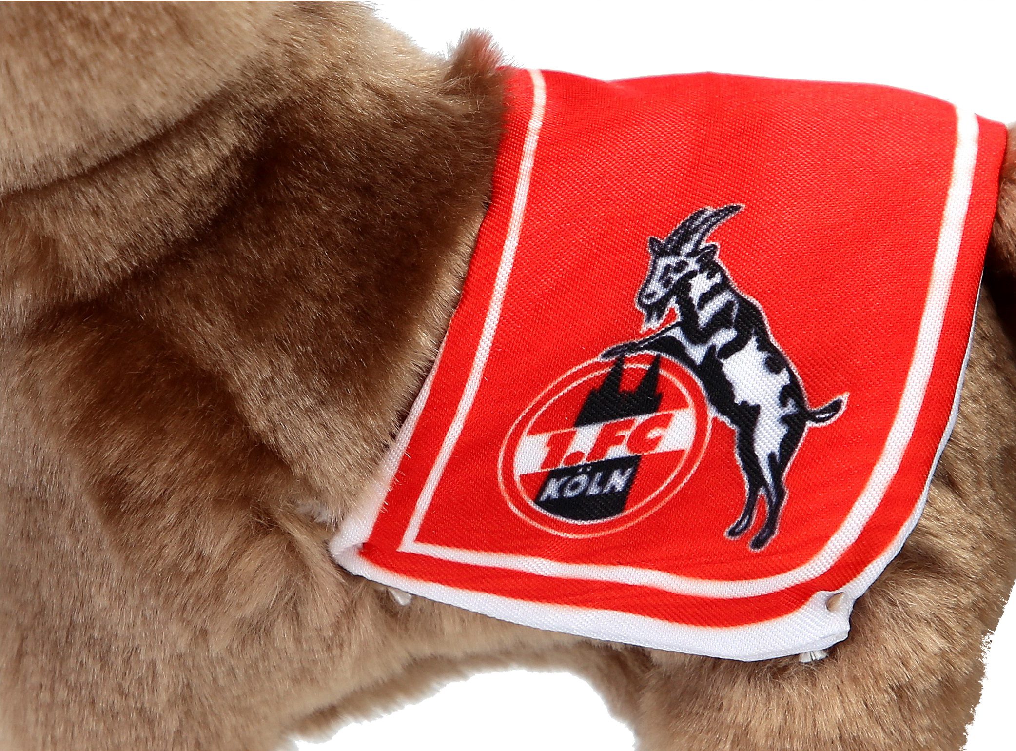 1. FC Köln Plüschfigur Hennes ca. 14 cm Außenmaterial 100 % Polyacryl Füllung 100 % Polyester
