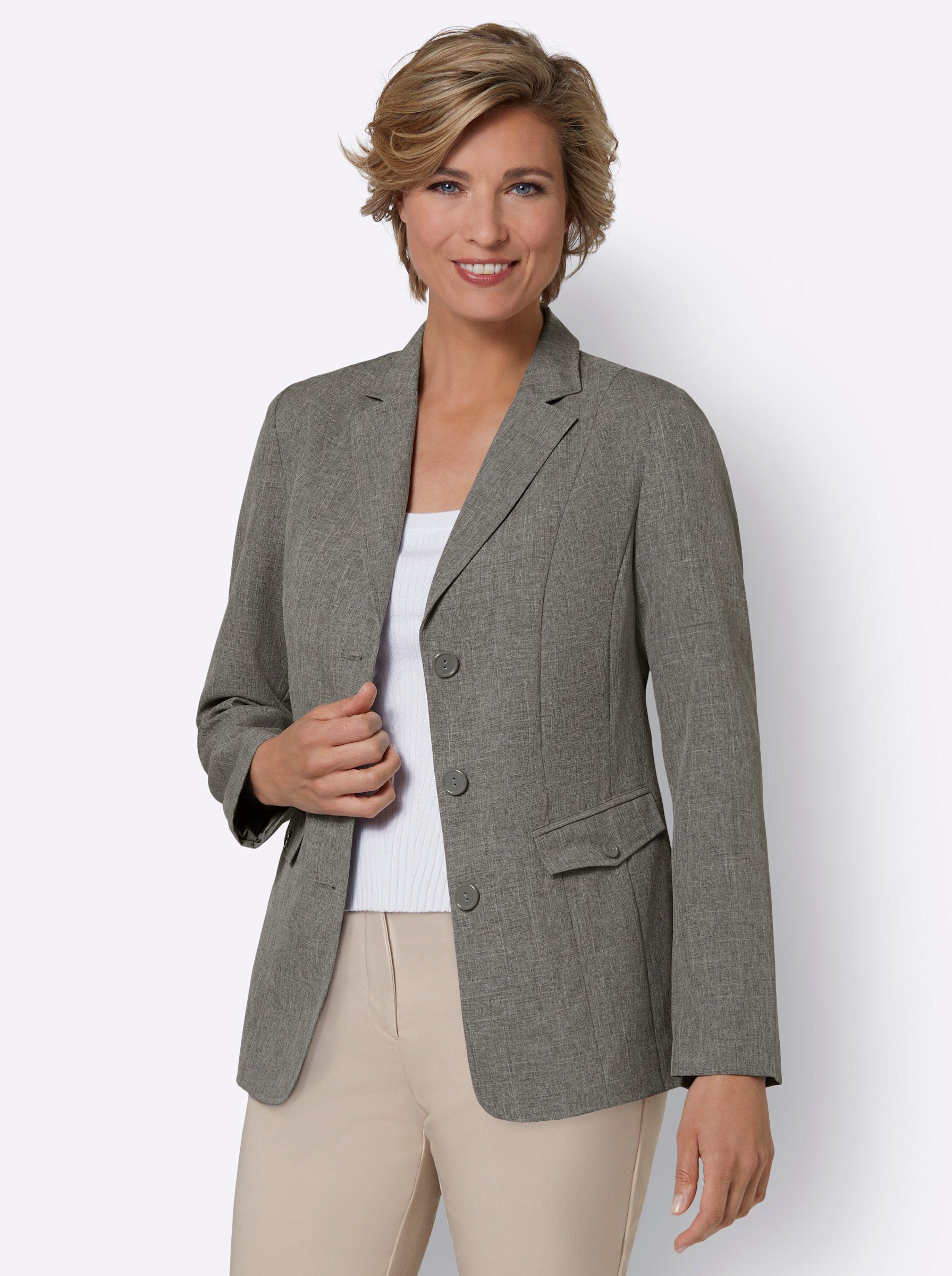 Sieh an! Blusenblazer Blazer