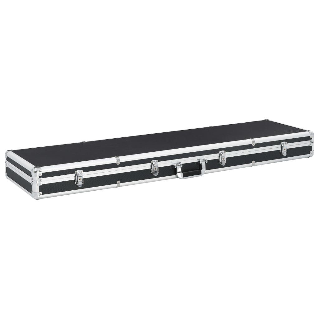 vidaXL Koffer Waffenkoffer Schwarz 134×35×12 cm Aluminium günstig online kaufen