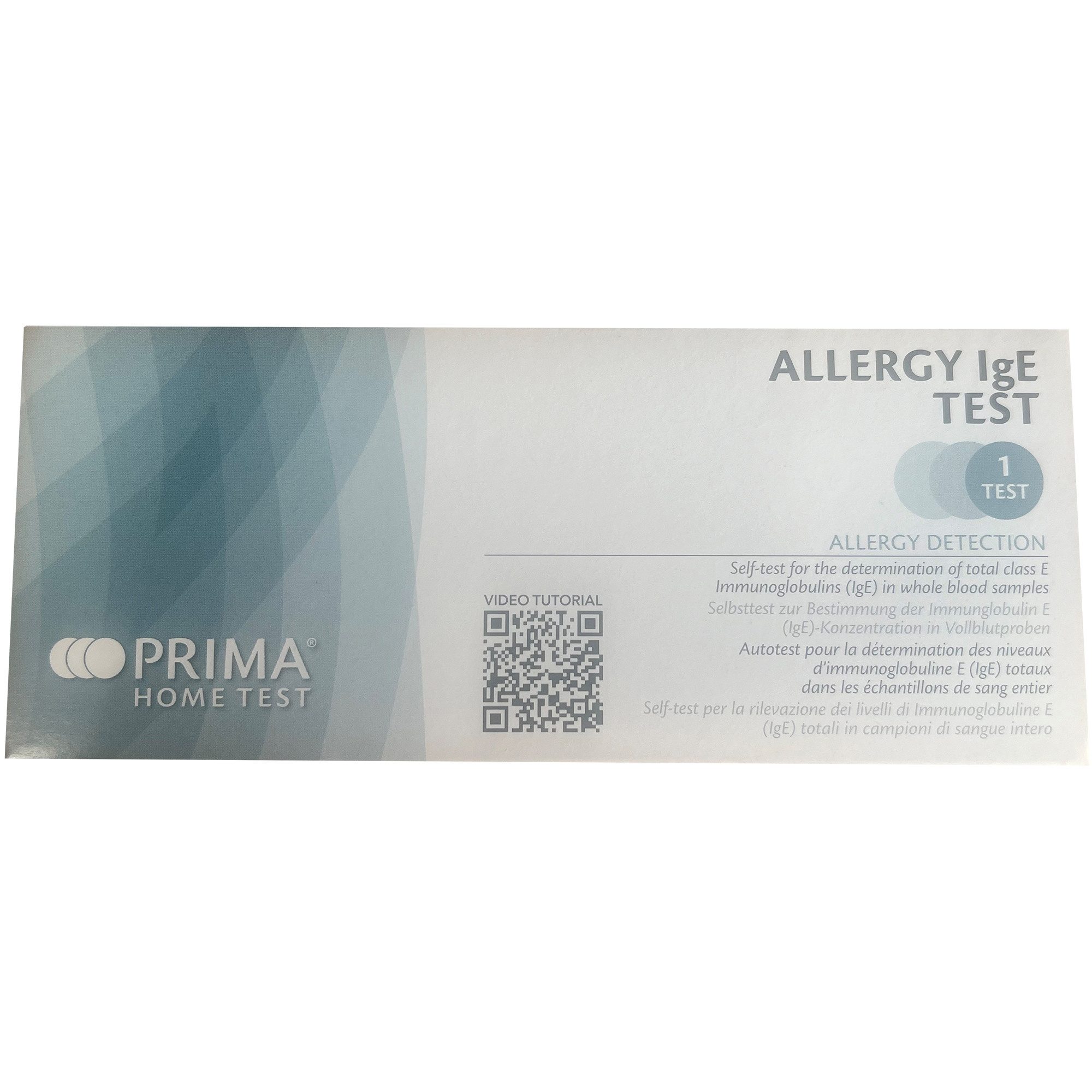 PSA-Schnelltest PRIMA Allergie IgE (Immunglobulin) Home Test