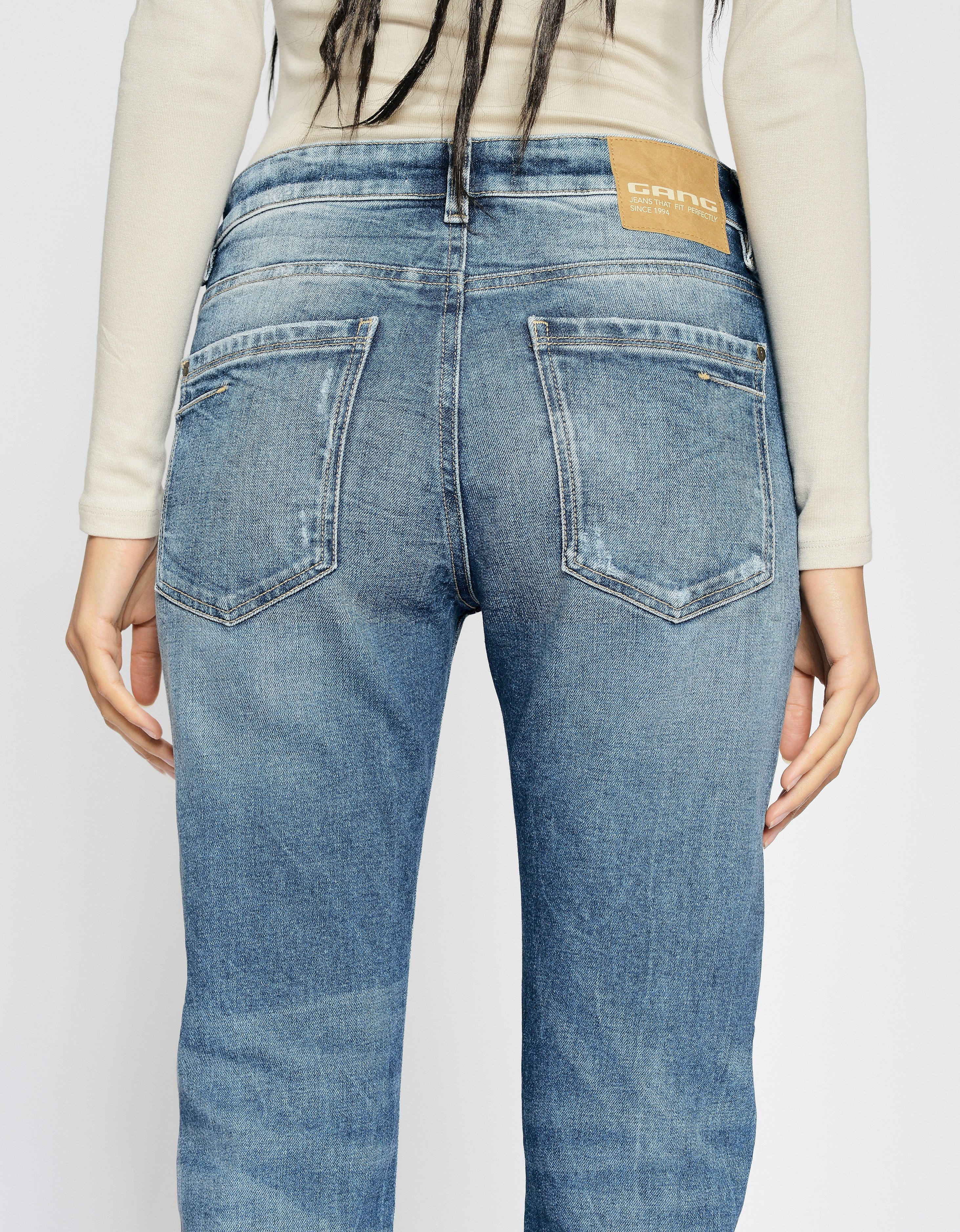 GANG Boyfriend-Jeans 94NICA WORKER cooler, androgyner Look