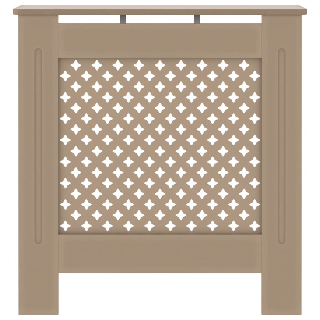 vidaXL Heizungsverkleidung 78 x 19 x 815 cm Heizkörperverkleidung MDF 78 cm moderne Heizungsabdec