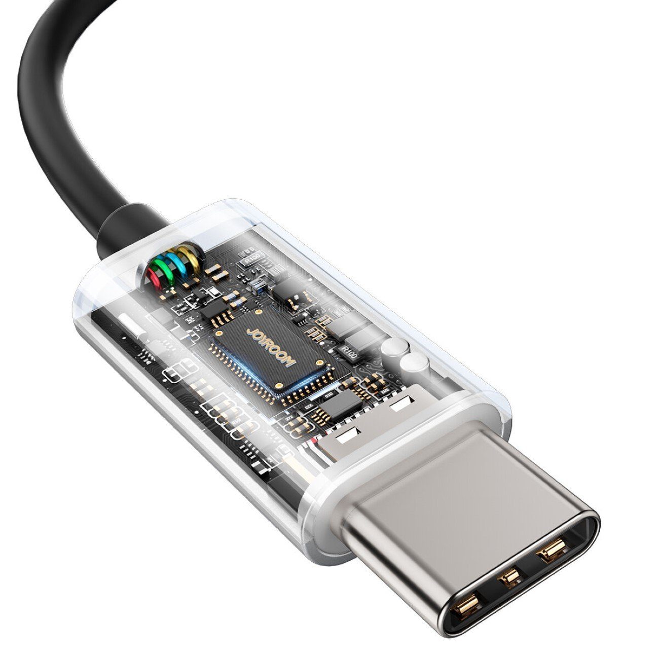 JOYROOM TYPE-C Series JR-EC07 USB-C In-Ear-Kopfhörer aus Metall Kopfhörer – Bild 4 von 5