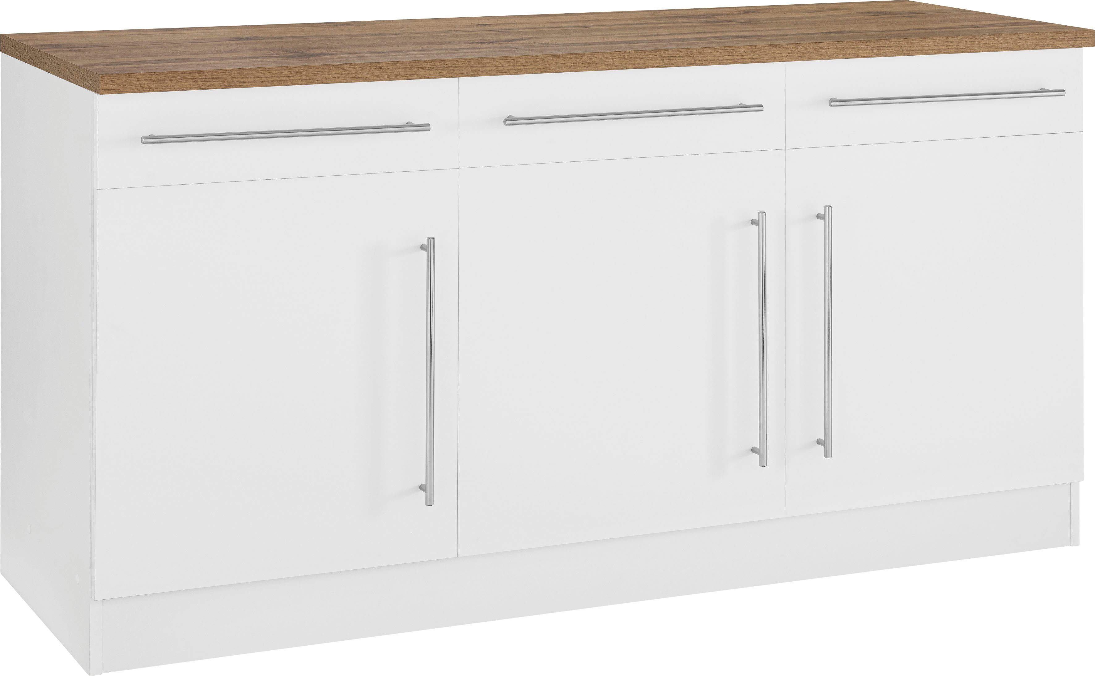 KOCHSTATION Unterschrank KS-Samos Breite 150 cm