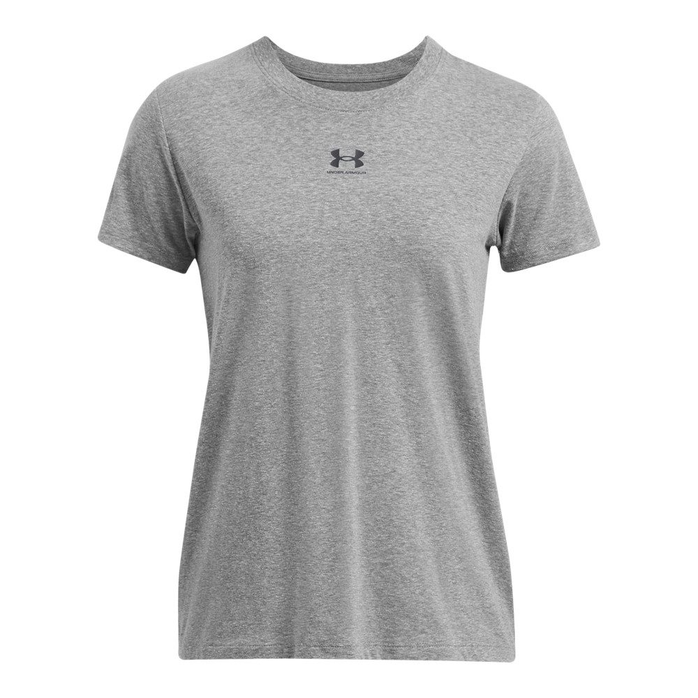Under Armour® T-Shirt UA RIVAL CORE SS mit Rundhalsausschnitt, Kurzarm-Design, schnelltrocknend – Bild 3 von 4