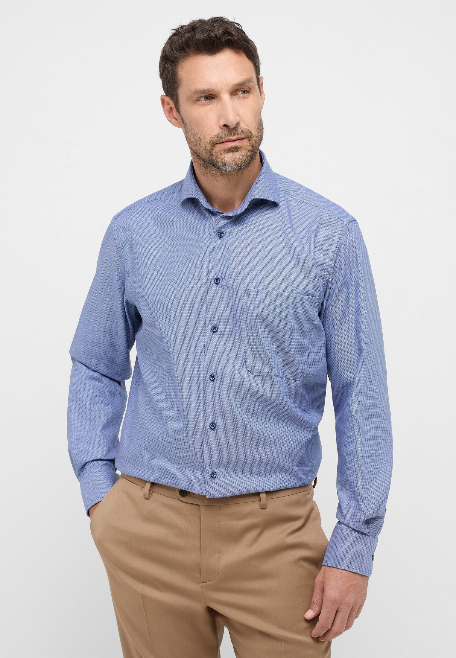 Eterna Langarmhemd COMFORT FIT NON IRON günstig online kaufen