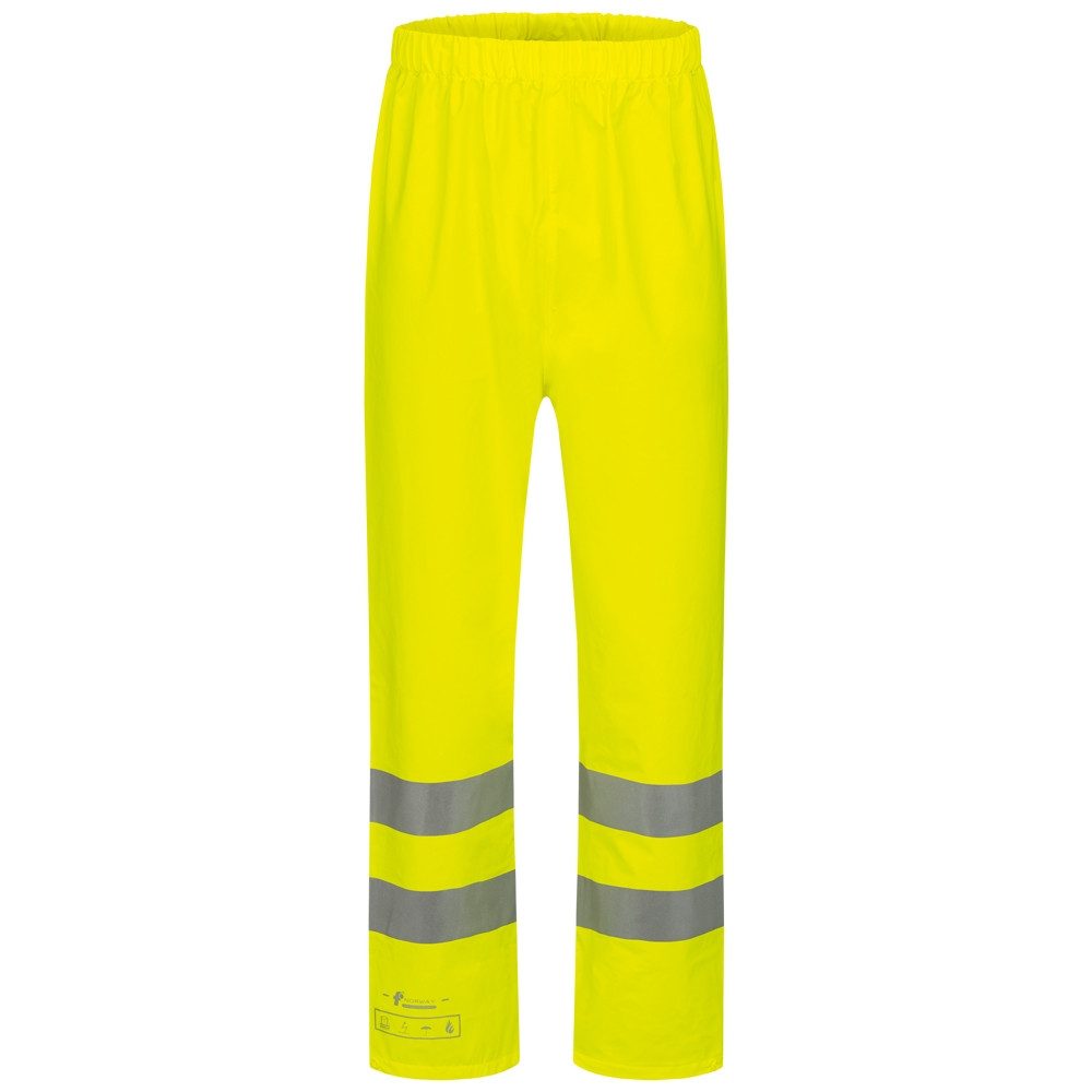 Norway Schutzhose KLAAS Multinorm PU-Regenbundhose NORWAY Gelb EN ISO 20471/1, EN 343, E