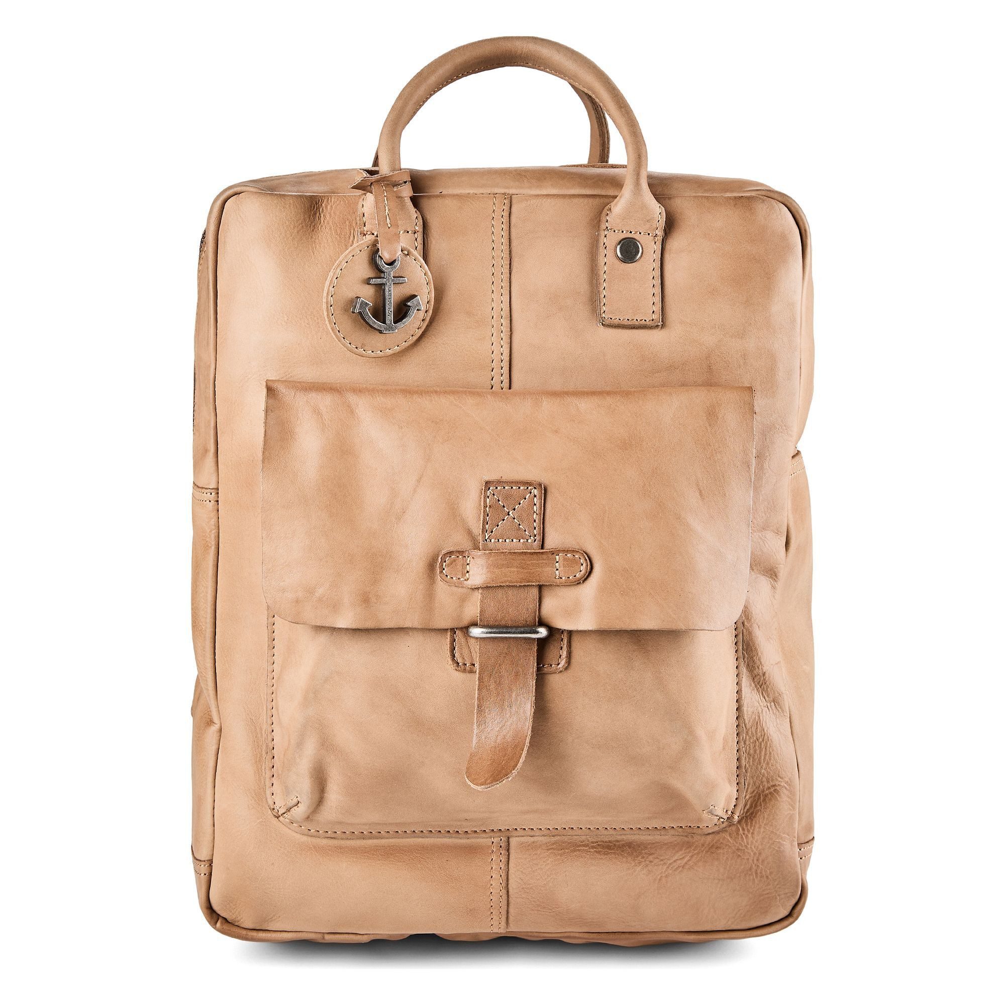 HARBOUR 2nd Daypack Urban Poets, Leder
