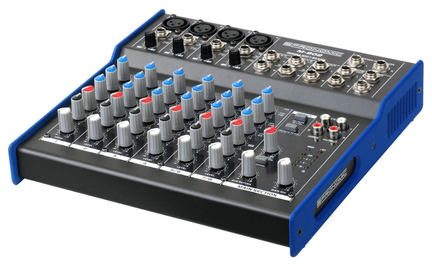 Mischpult M-802 Live/Studio 8-Kanal DJ -Mixer
