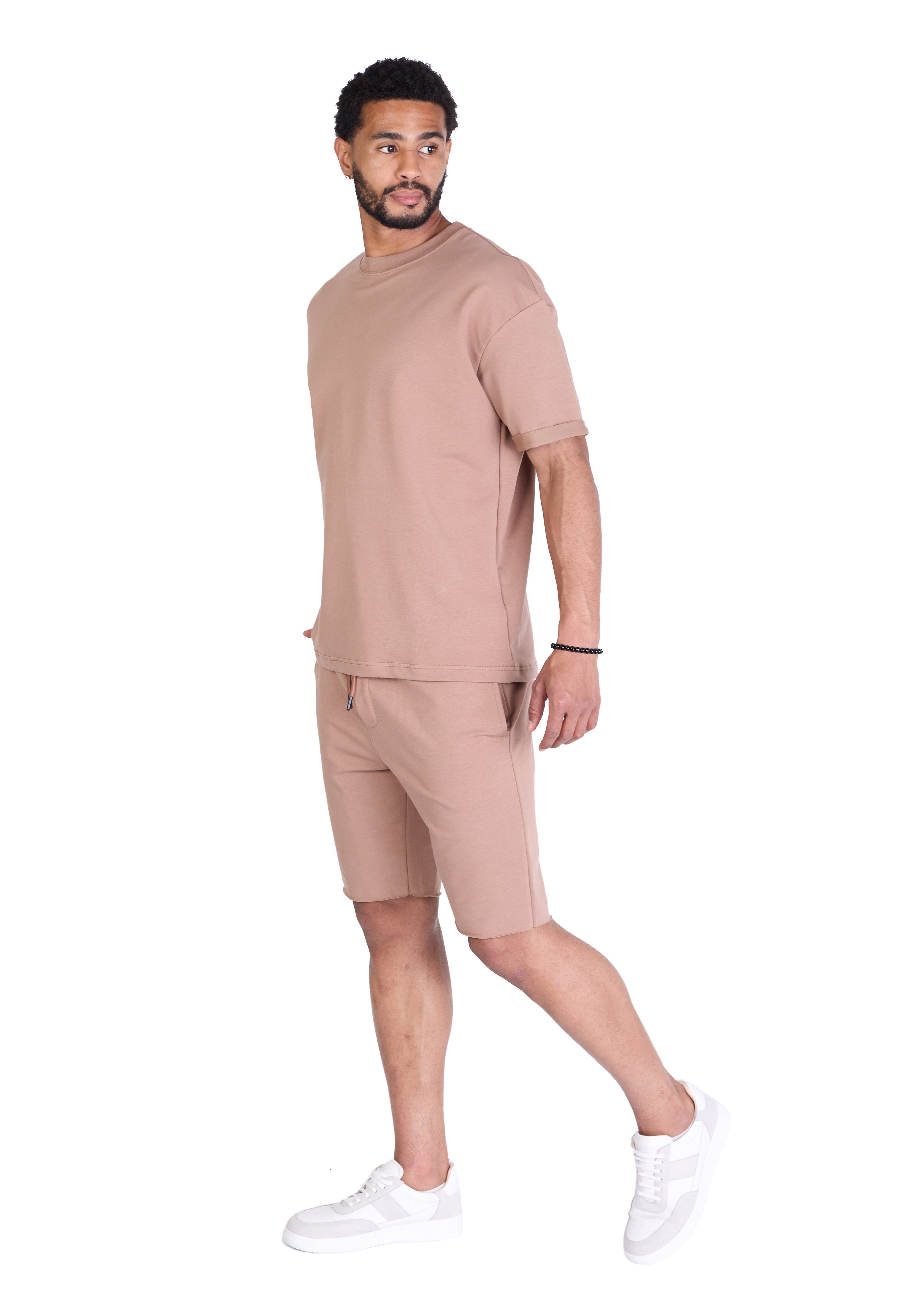 Denim Distriqt Trainingsanzug Fitness Slim Fit Sommer 2 Teiler (2-tlg) günstig online kaufen