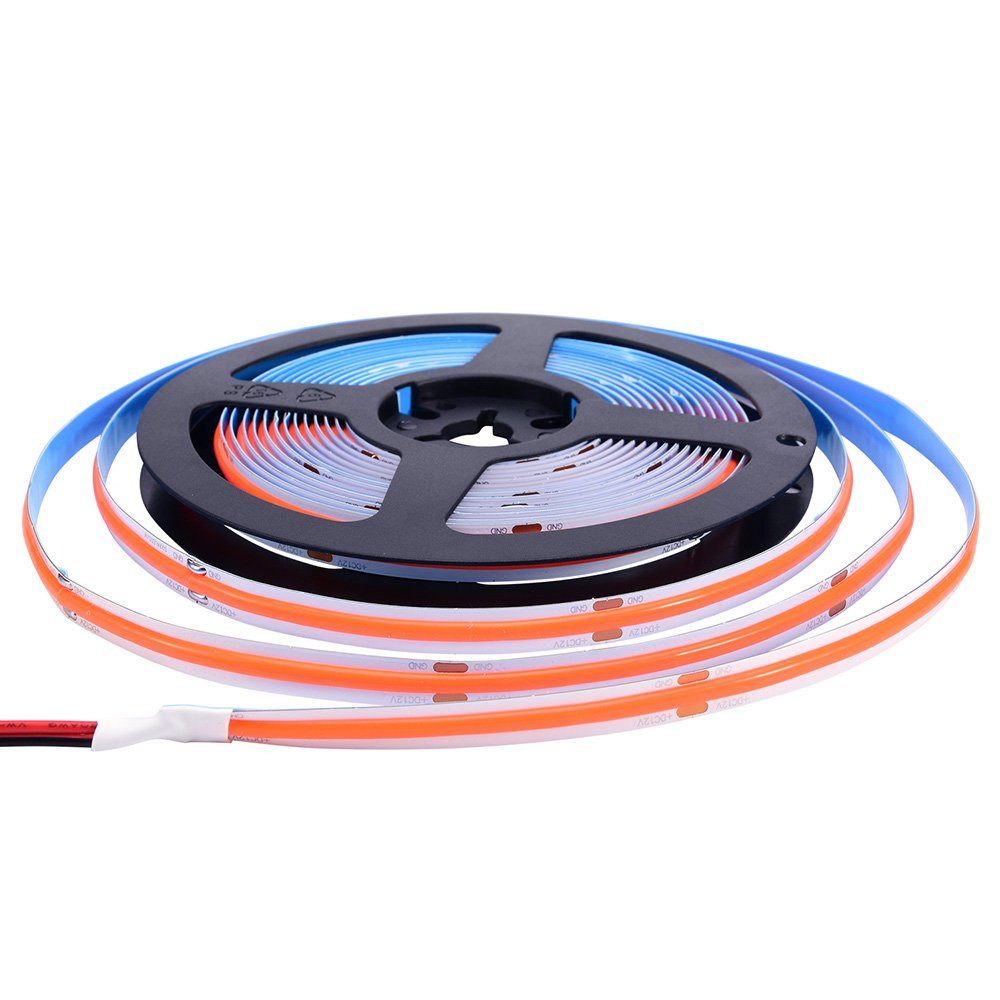 Rosnek LED Stripe 0.5-5M,12V,COB,Bendable,für Schlafzimmerschrank Bücherreg günstig online kaufen