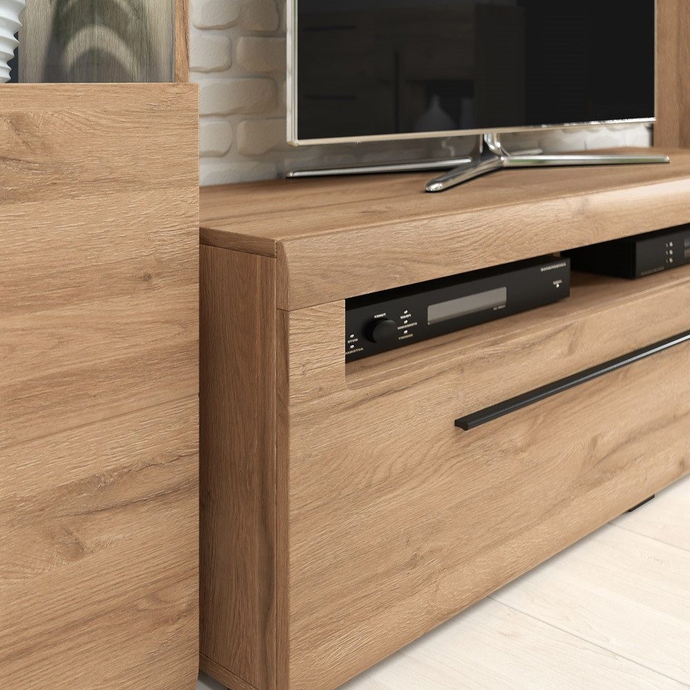 Lomadox Lowboard TURDA-83, TV Eiche Grandson Nb. modern mit Schubkasten, B/ günstig online kaufen