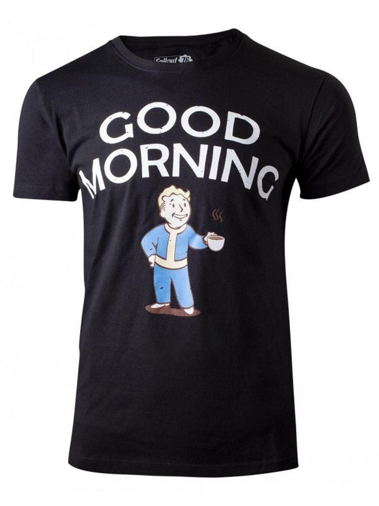 Fallout Print-Shirt Fallout T-Shirt Herren Schwarz Gr.M