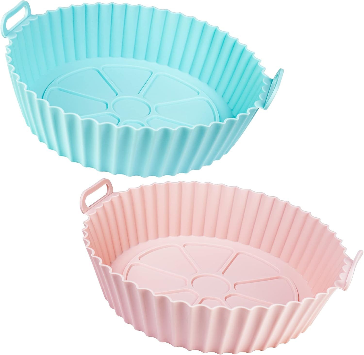 Coonoor Backform Silikonform für Heißluftfritteuse,Air Fryer für Fritteuse, (2-tlg)