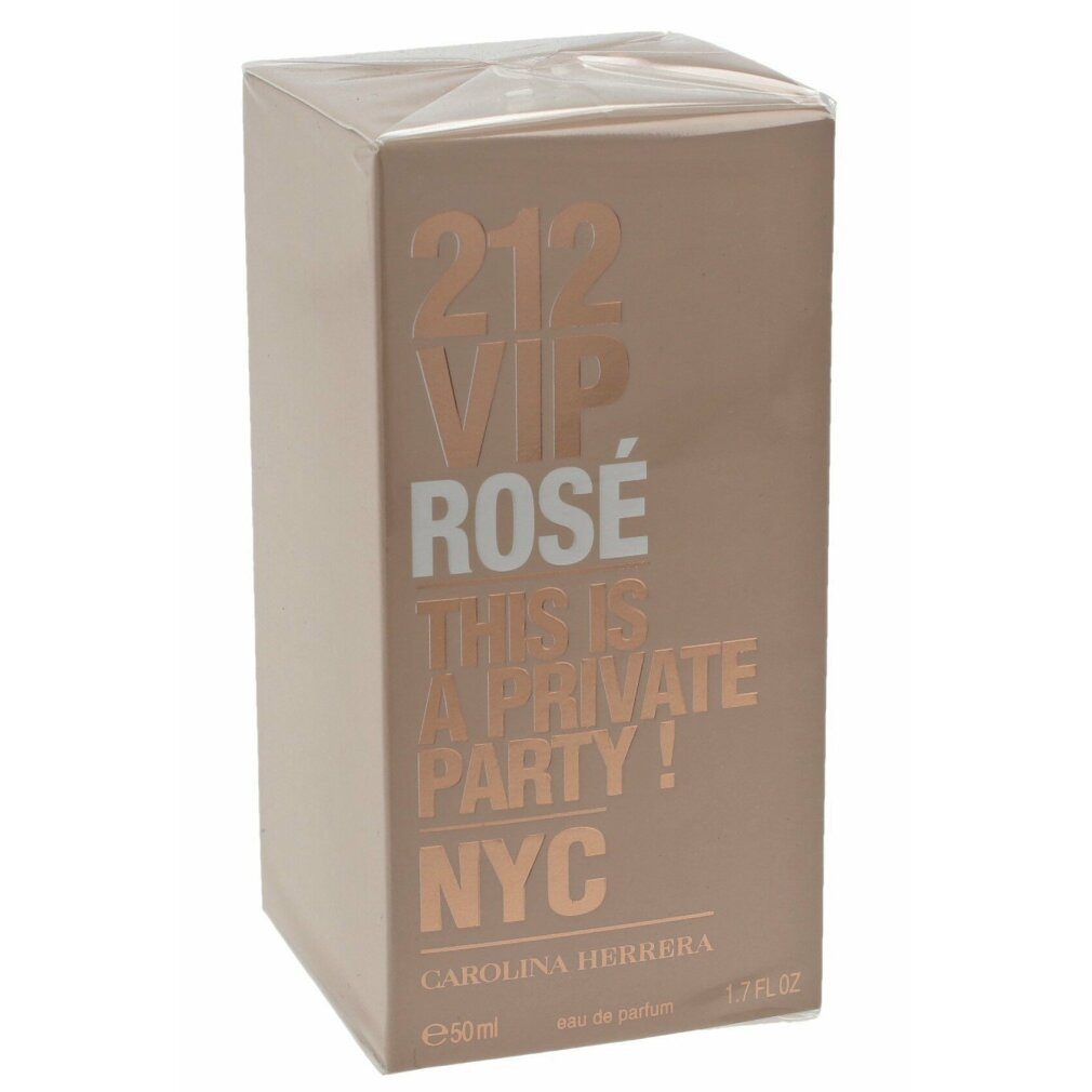 Carolina Herrera Eau de Parfum 212 Vip Rose Eau De Parfum Spray 50ml