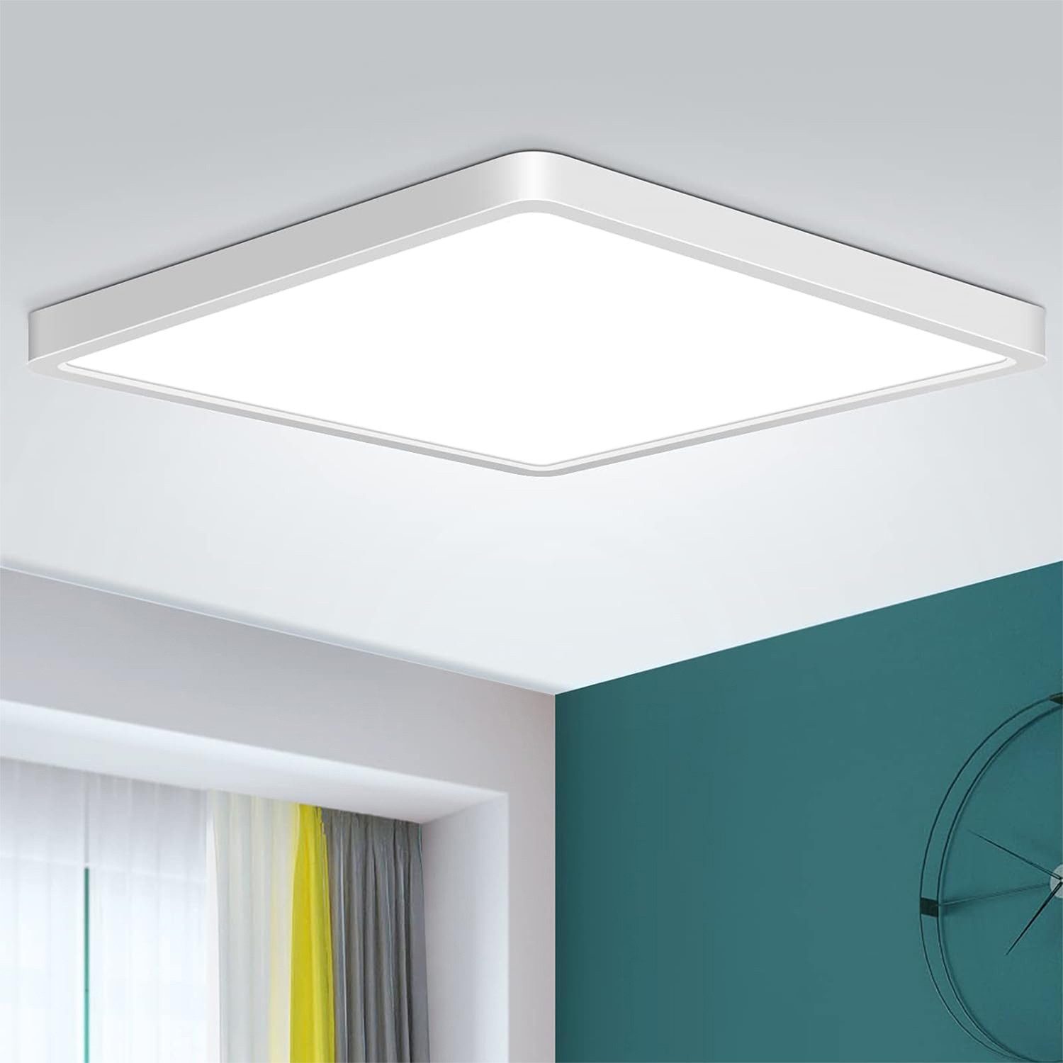BRAIDOL Deckenleuchten LED Deckenlampe Quadratisch 29x29cm ultra dünn Decke günstig online kaufen
