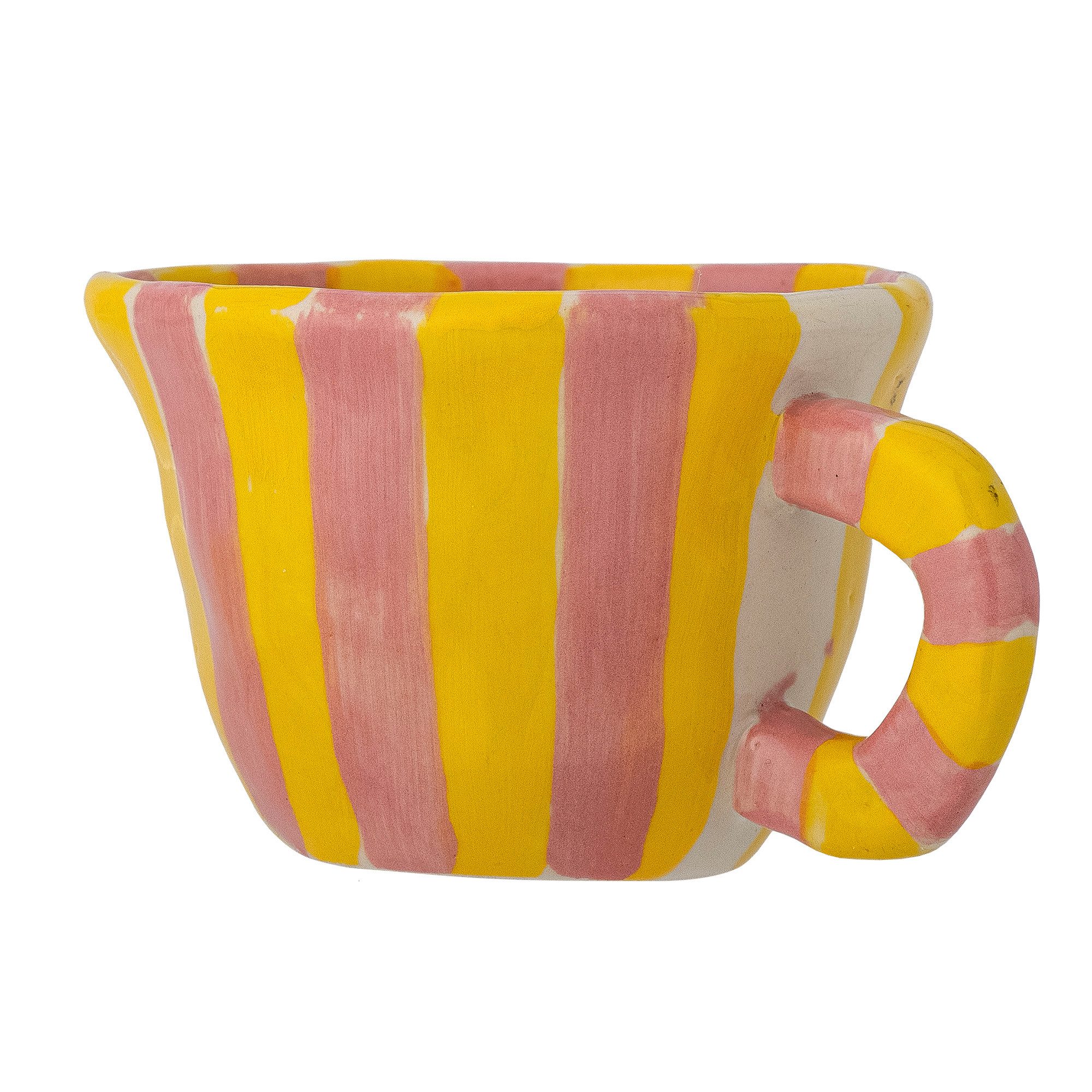 Bloomingville Tasse Bloomingville Nini Tasse, Rose, Steingut, 100 ml, Steingut
