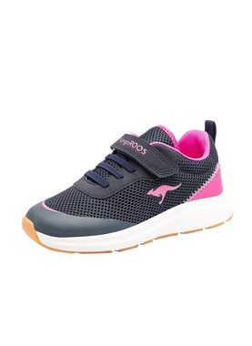 KangaROOS KangaROOS Kinder Sneaker KB-Sure EV 18507-4204 dk navy/daisy pink Hallenschuh