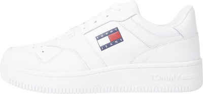 Tommy Jeans TOMMY JEANS RETRO BASKET Sneaker mit seitlicher Logoflag, Freizeitschuh, Halbschuh, Schnürschuh