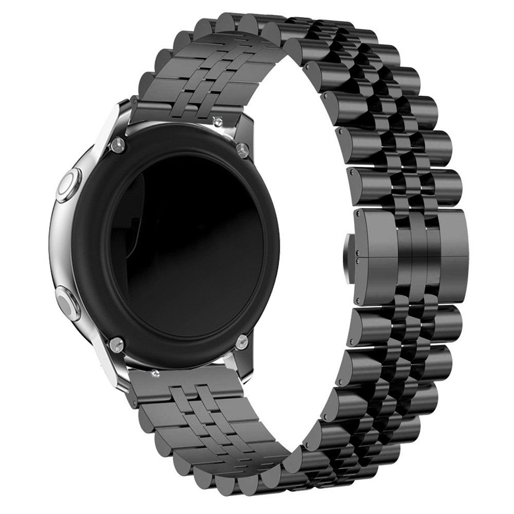 Galaxy mit Uhrenarmband FELIXLEO Kompatibel Samsung 20mm, Watch Schwarz Armband