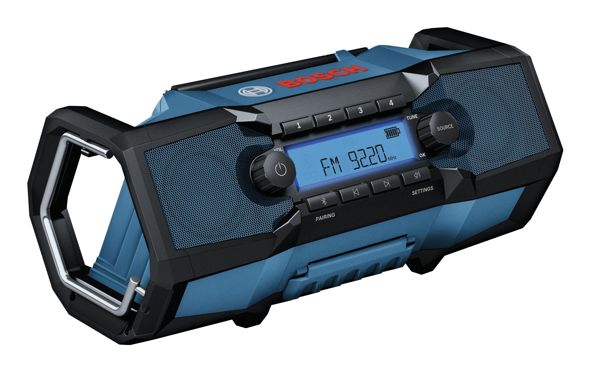 BOSCH GPB 18V-3C Baustellenradio (Akku-Radio Ohne Akku - im Karton)