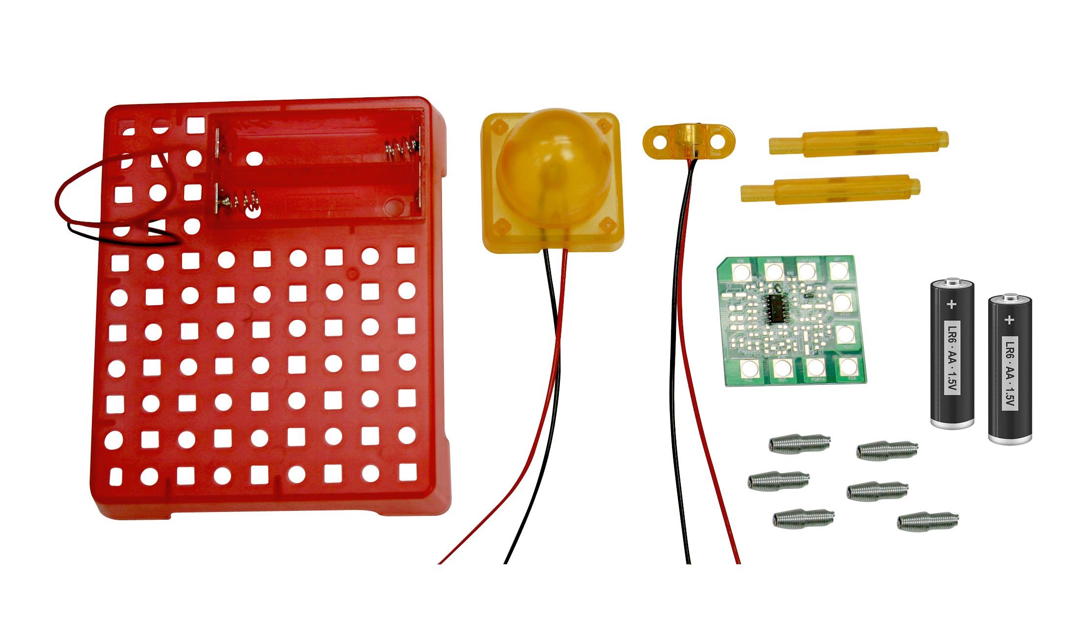 BRESSER junior Lernspielzeug Experimentierset Elektronischer Tonsensor