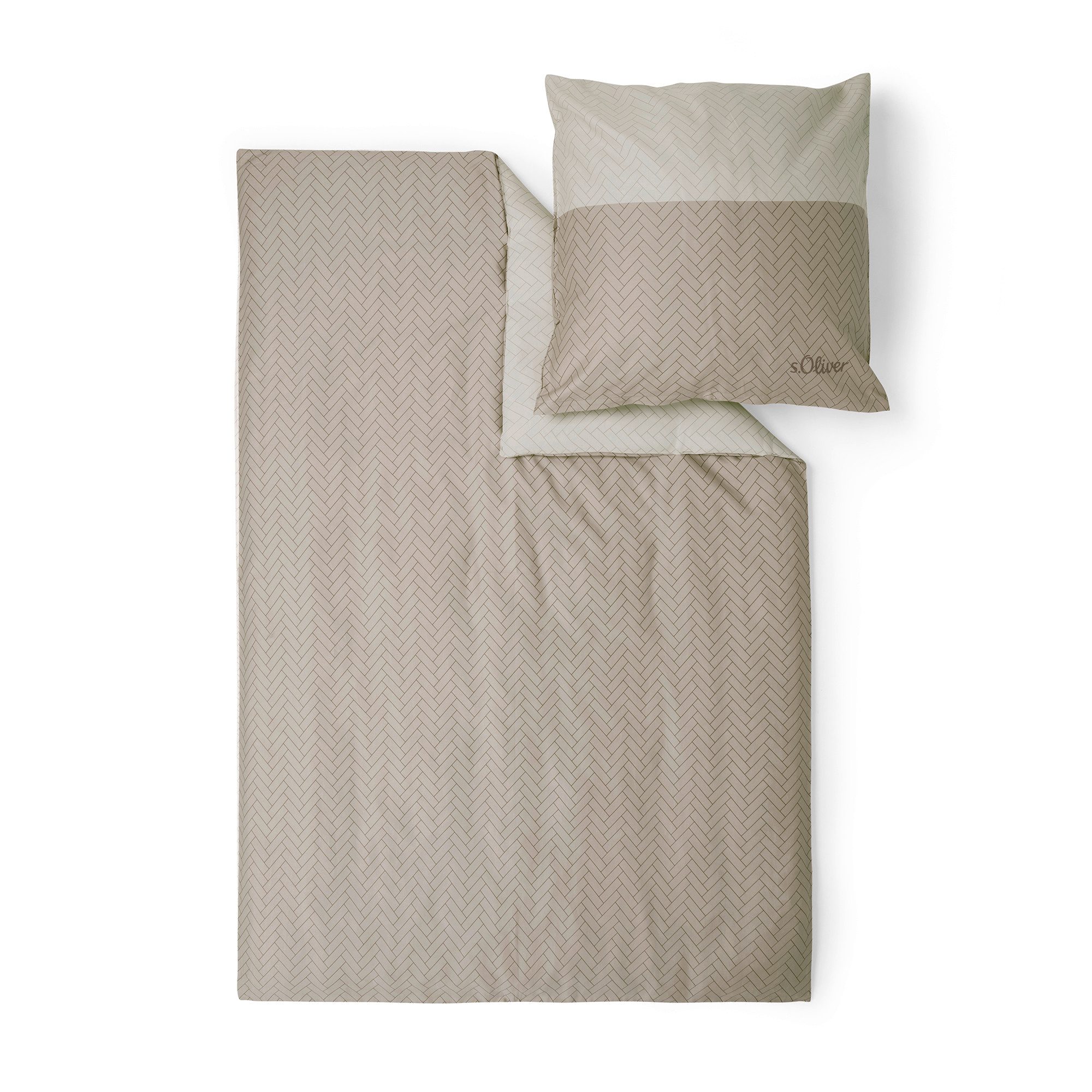 s.Oliver Bettwäsche Satinbettwäsche s.Oliver, Mako-Satin, 2 günstig online kaufen