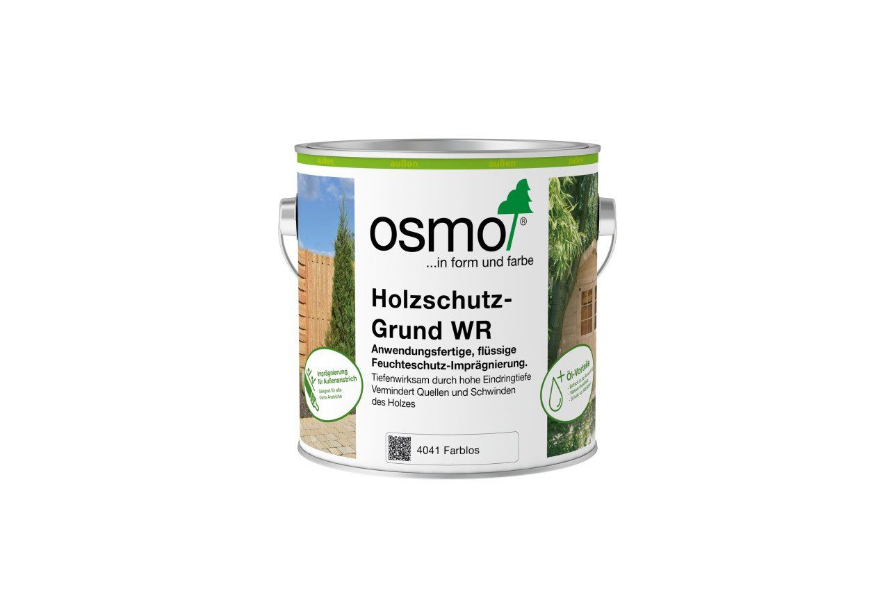 Osmo Hartholzöl Osmo Holzschutz-Grund 2,5 L farblos