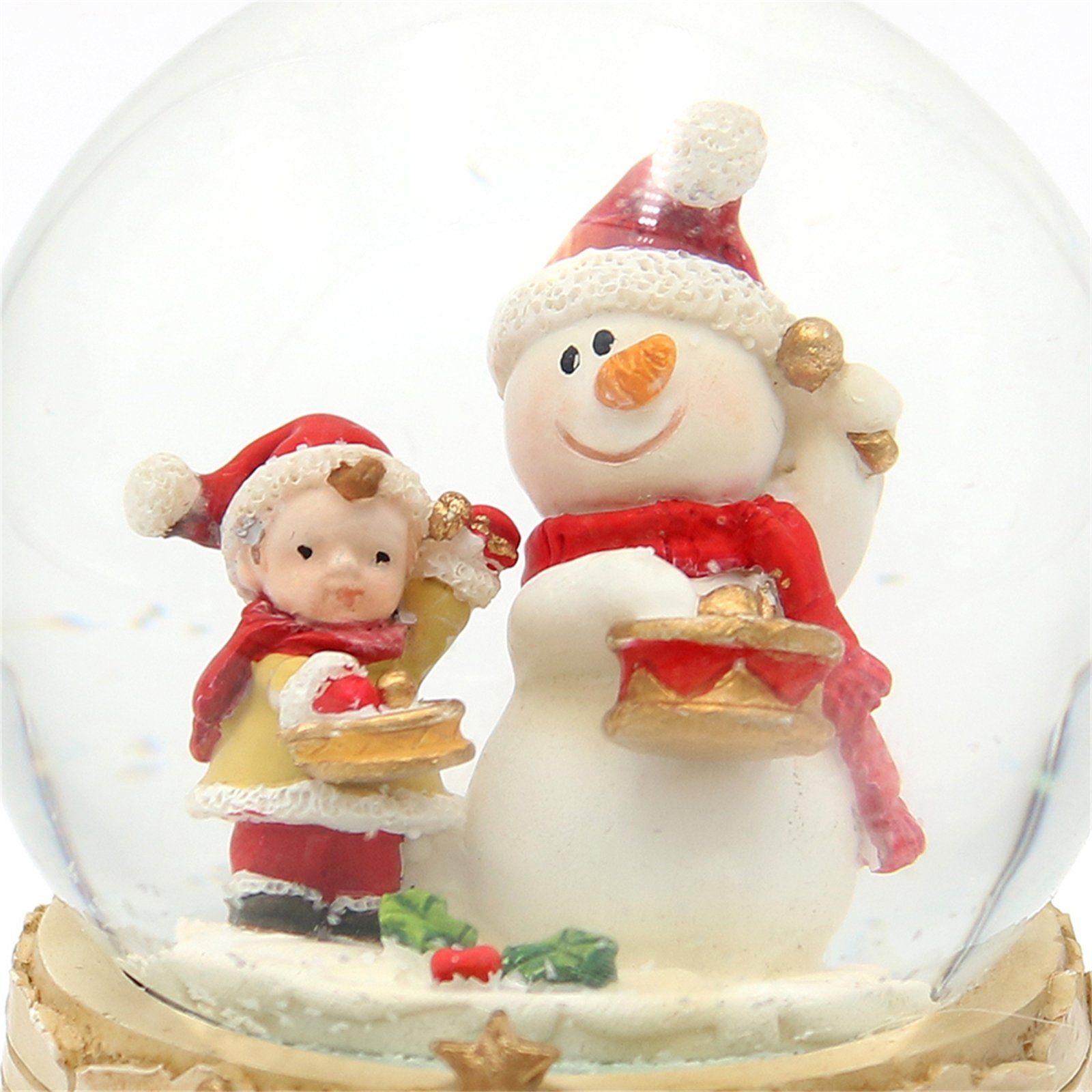 SIGRO Weihnachtsfigur Schneekugel, 2-fach sortiert, Stück St) 1 (1